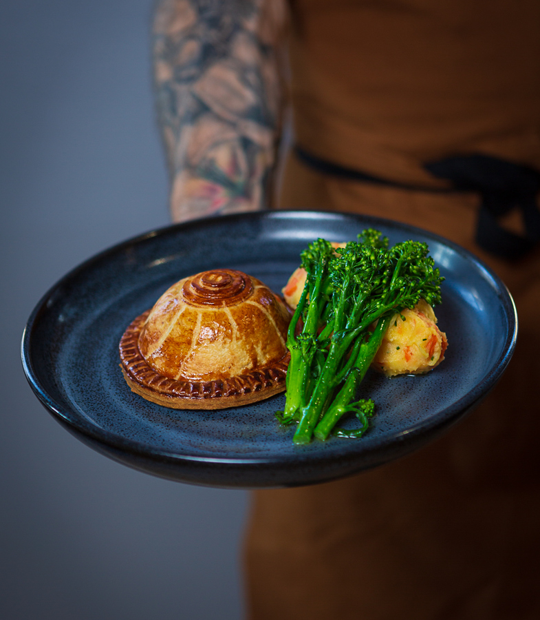 Pithivier pie - at The Crown at Woodbridge