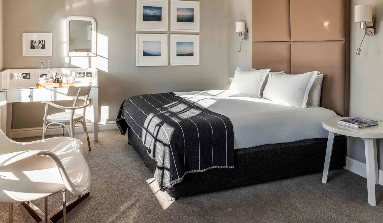 Bedroom at the Crown at Woodbridge