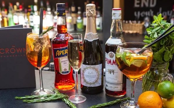 Cocktails at The Crown