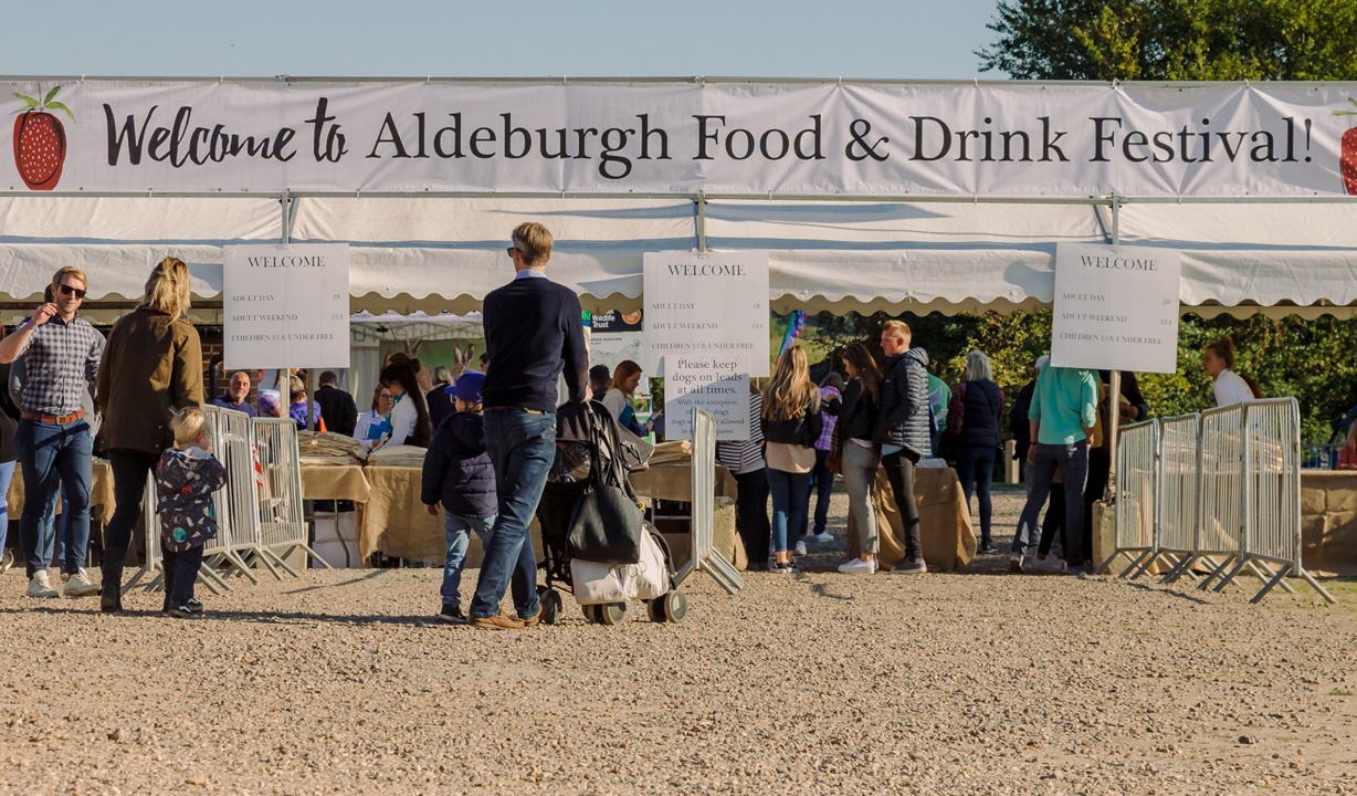 Aldeburgh Food and Drink Festival entrance