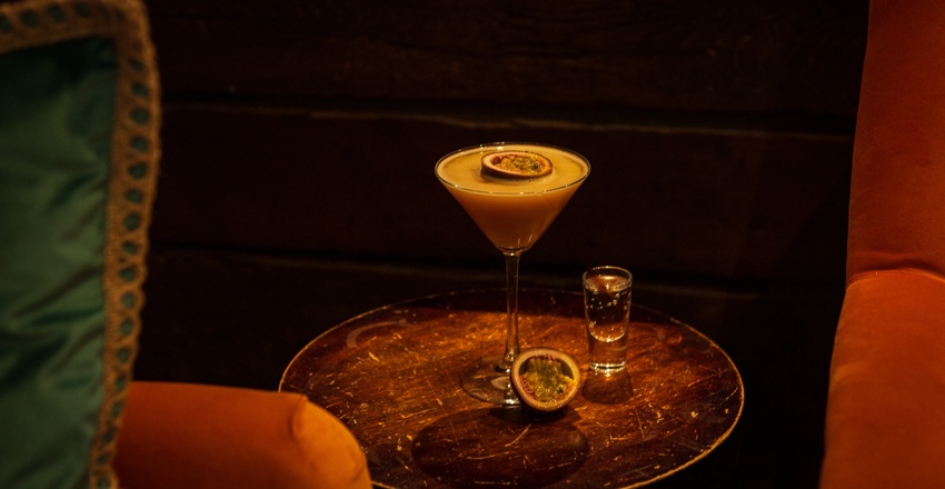 The Crown - Pornstar Martini - Orange Sofa 2